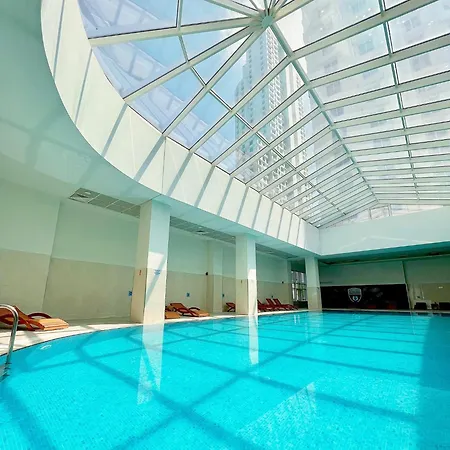 Sky City: High-rise With Pool & Access Apartment Skopje